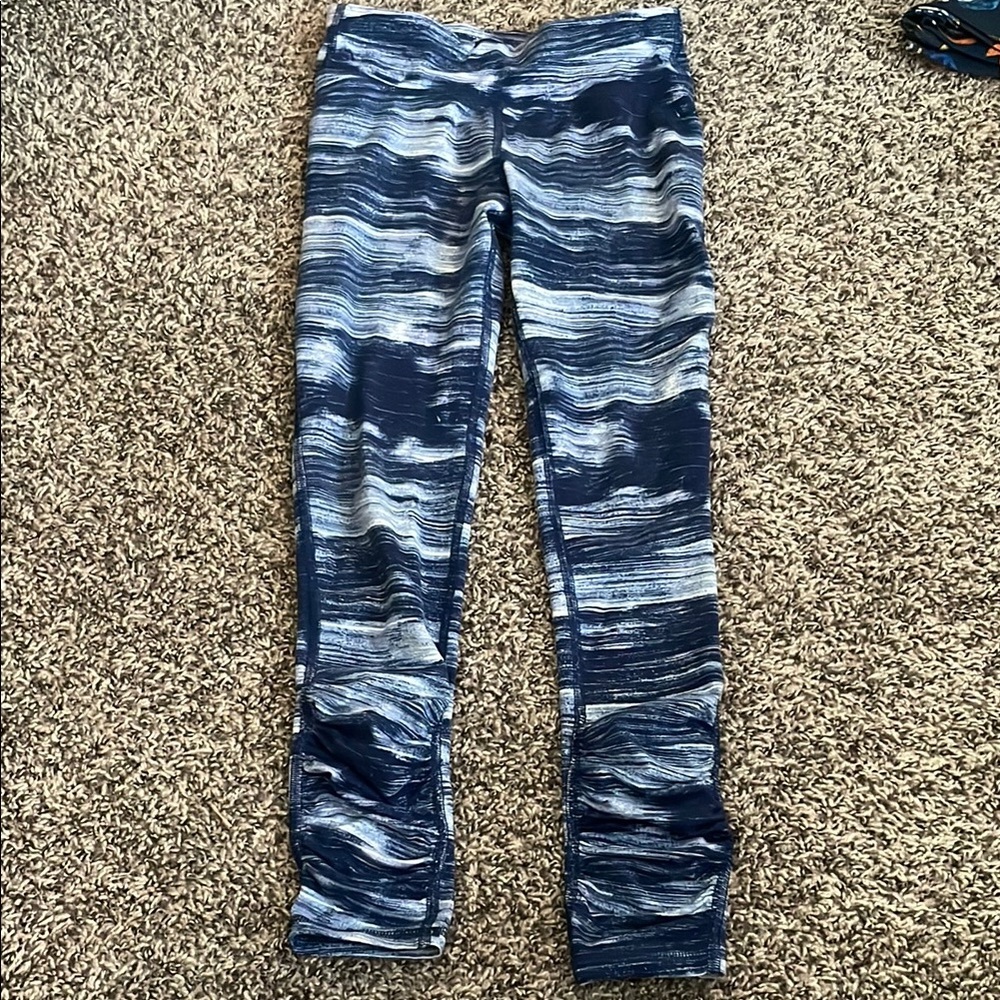 All in Motion Blue and Gray Kids Leggings